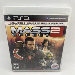 Mass Effect 2 PS3 PlayStation 3 - Complete CIB - Tested